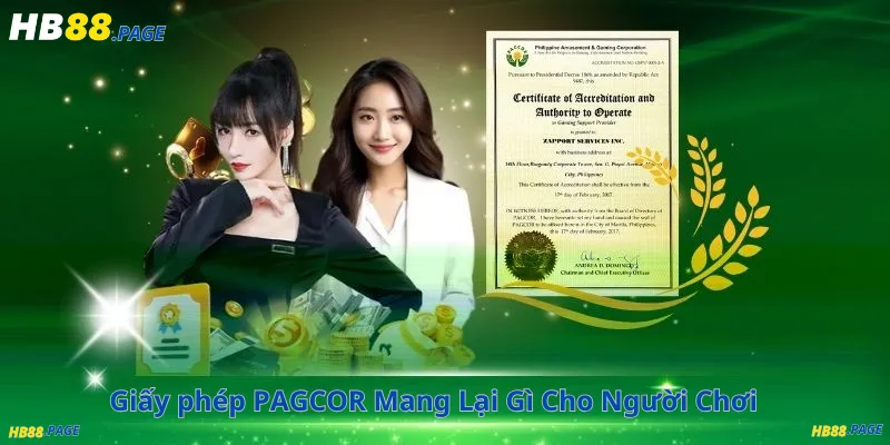 Giấy phép PAGCOR Mang Lại Gì Cho Người Chơi?